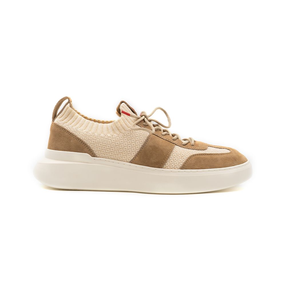 Ronda 1 White Beige Sneakers-1