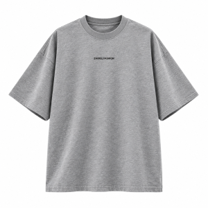 Boxy Heavyweight Grey Tee