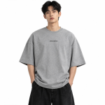 Boxy Heavyweight Grey Tee
