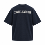 Boxy Heavyweight Navy Tee