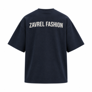 Boxy Heavyweight Navy Tee