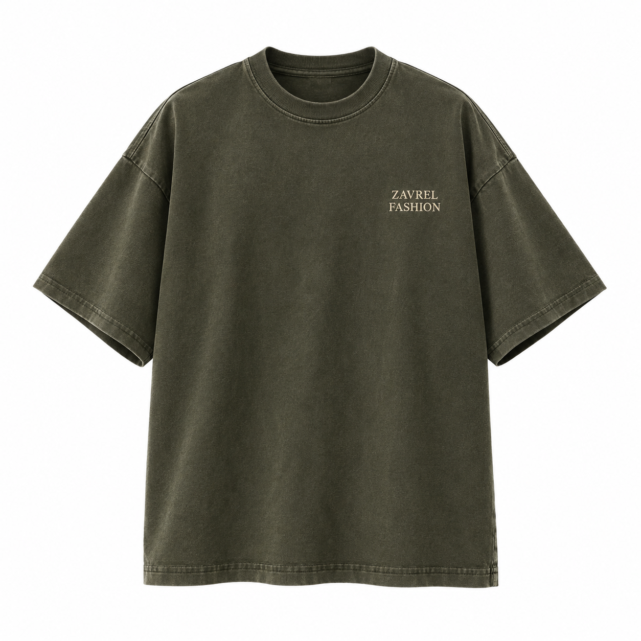 Boxy Heavyweight Olive Tee Boxy Heavyweight Olive Tee