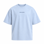 Boxy Heavyweight Sky Blue Tee