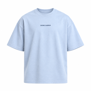 Boxy Heavyweight Sky Blue Tee
