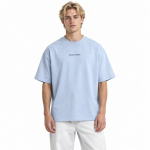Boxy Heavyweight Sky Blue Tee