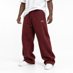 Burgundy Relaxed Sweatpants