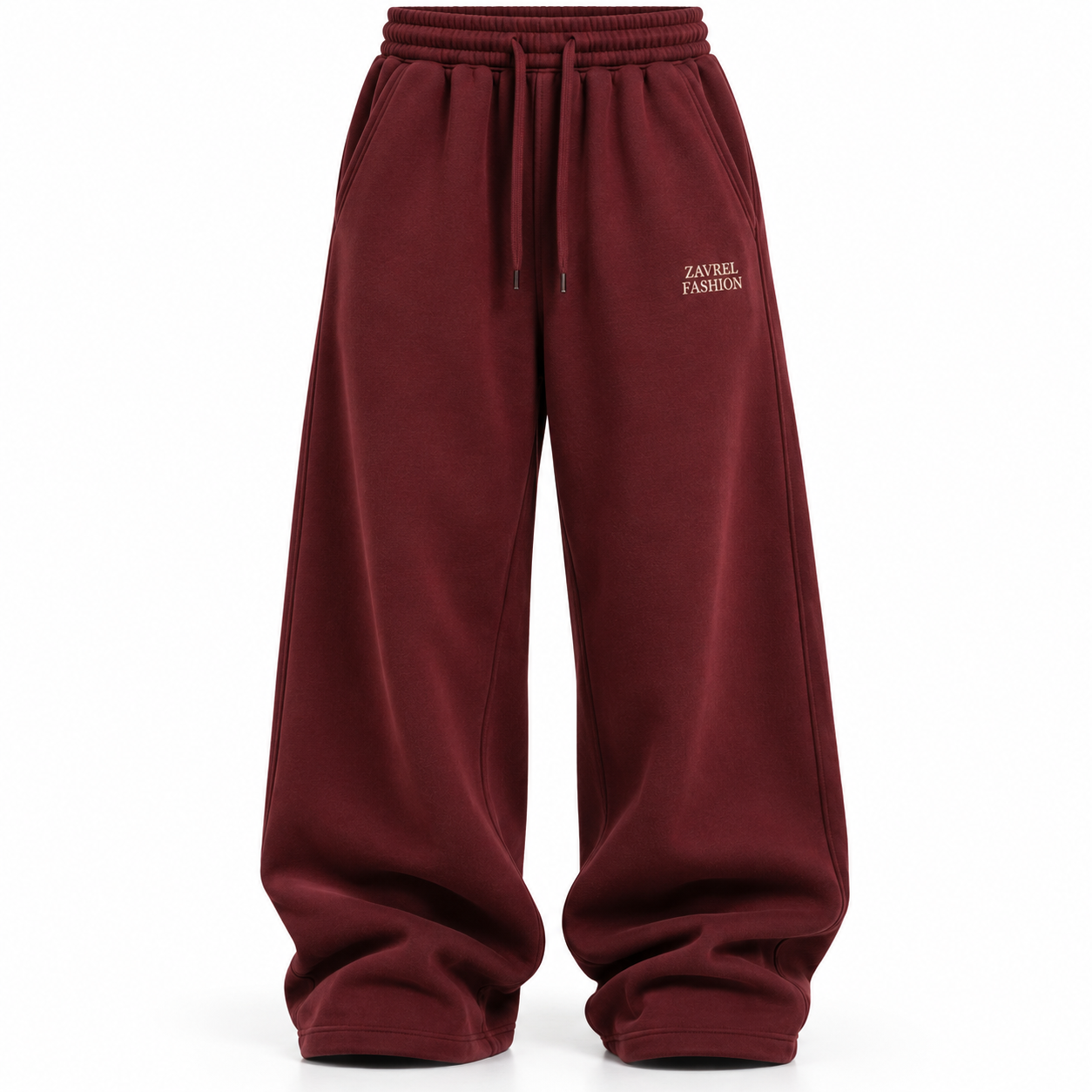 Burgundy Relaxed Sweatpants Burgundy Relaxed Sweatpants