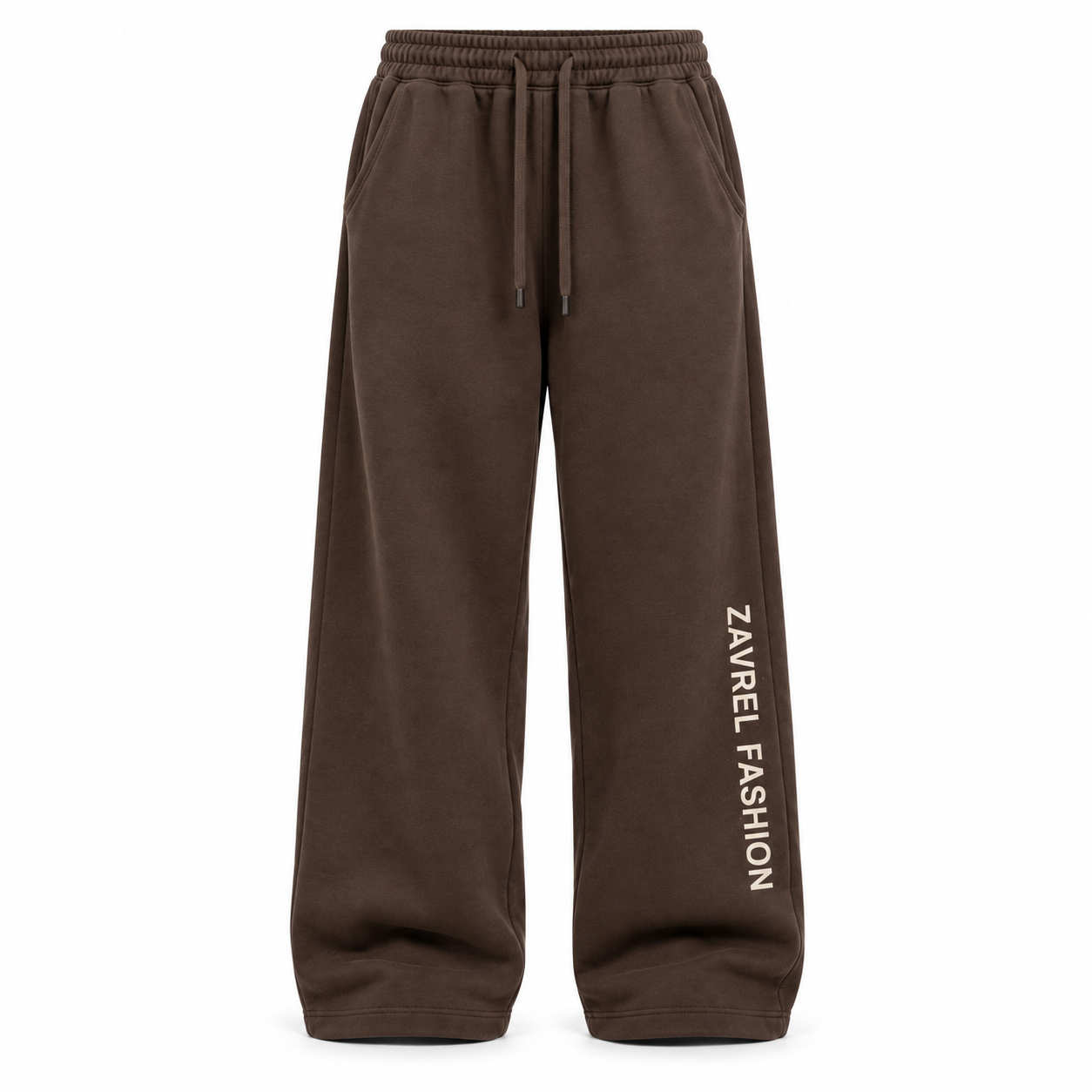 Cocoa Brown Wide-Leg Sweatpants Cocoa Brown Wide-Leg Sweatpants